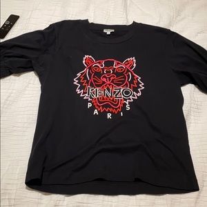 Kenzo t-shirt with cuffed sleeves